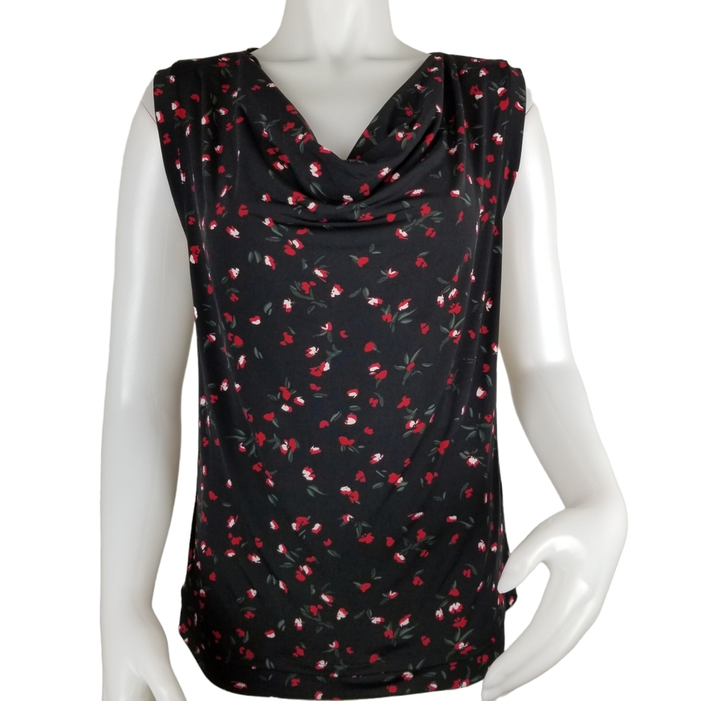 Banana Republic Cowl Neck Sleeveless Blouse
